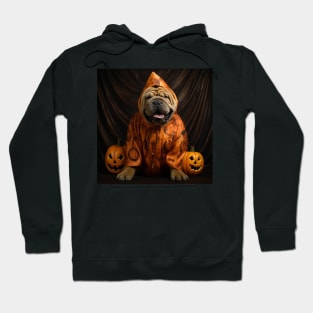 Chinese Shar-Pei Halloween Hoodie